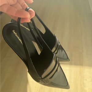 Reformation Mercy Sling Back Heel